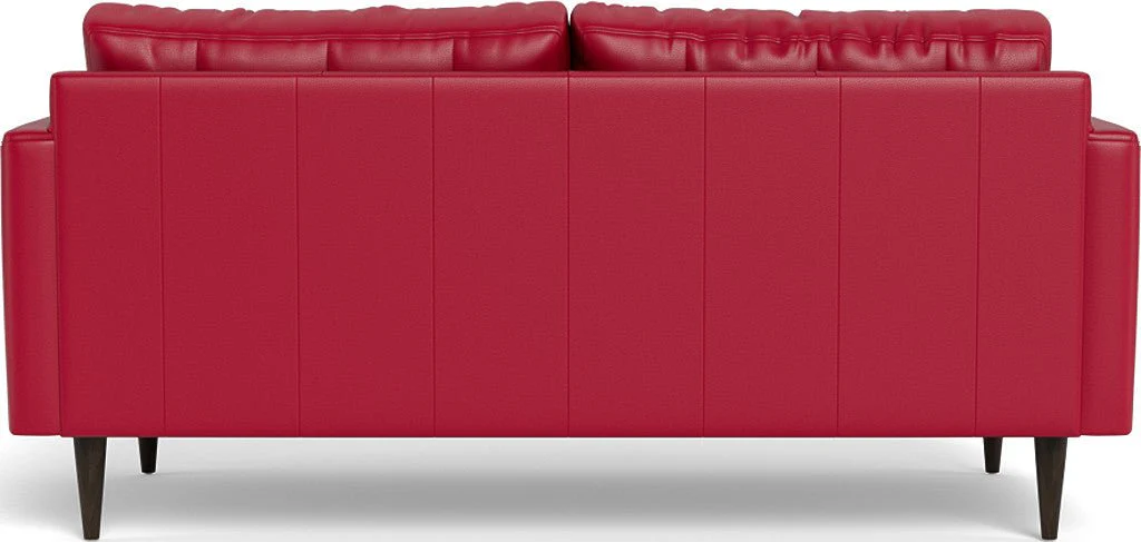 Wallace 74" Leather Apartment Sofa - Image 46