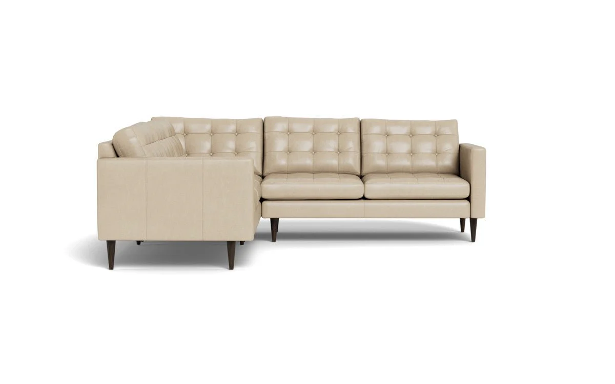Wallace 102" Leather Corner Sectional - Image 14