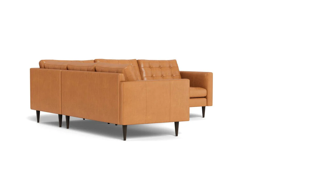 Wallace 102" Leather Corner Sectional - Image 18