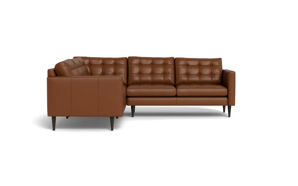 Wallace 102" Leather Corner Sectional - Image 26