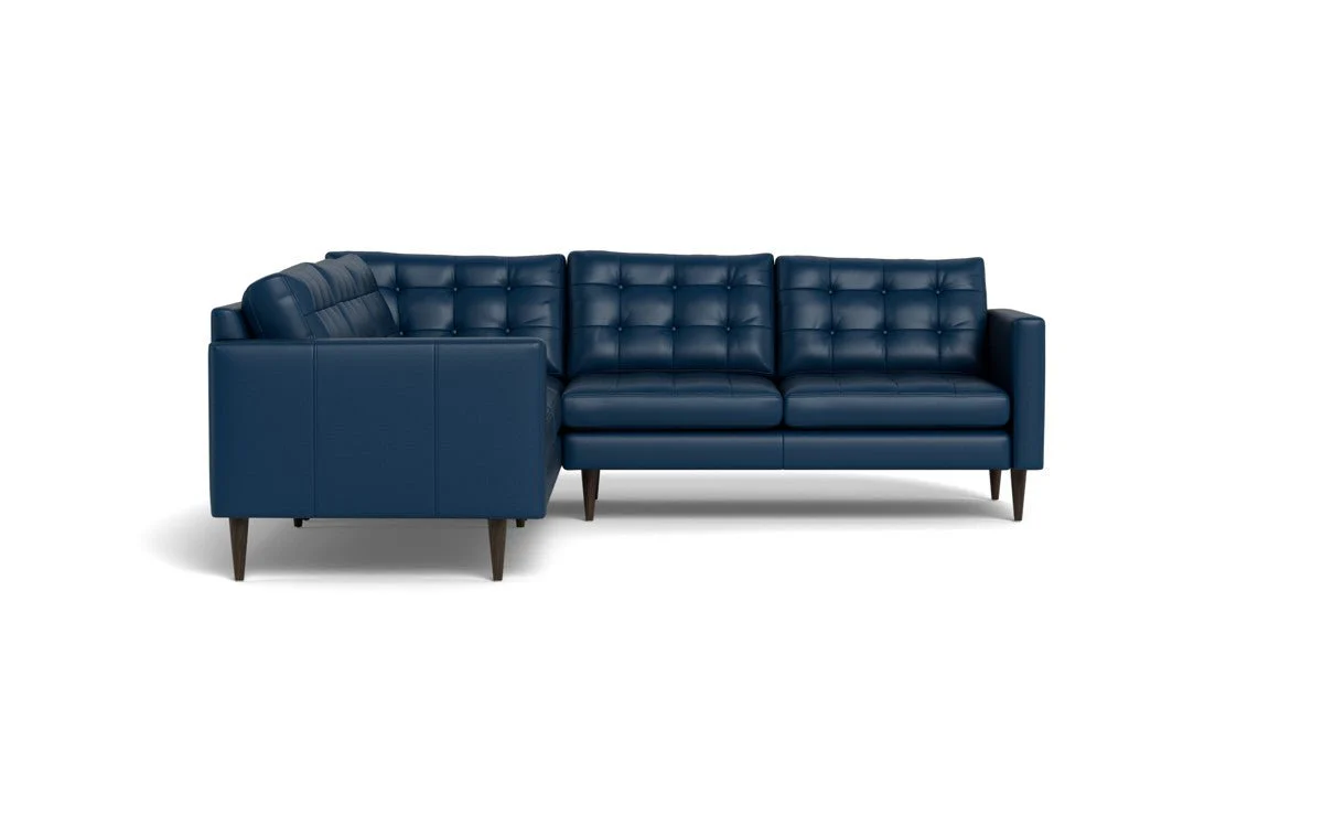 Wallace 102" Leather Corner Sectional - Image 29