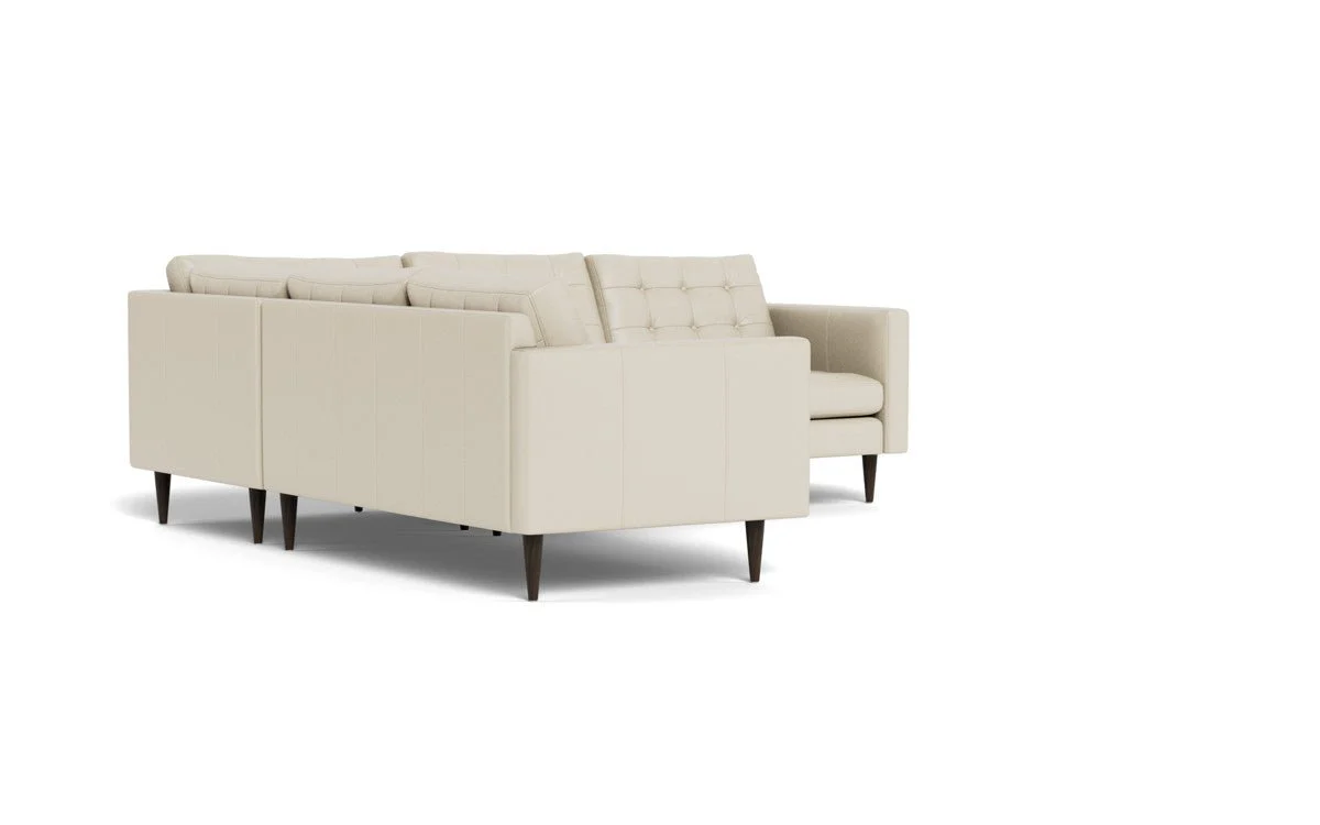 Wallace 102" Leather Corner Sectional - Image 33