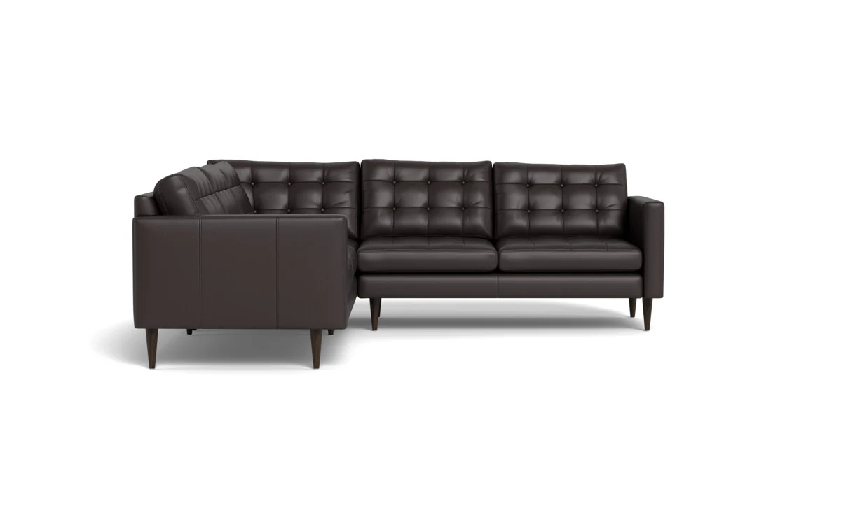 Wallace 102" Leather Corner Sectional - Image 41