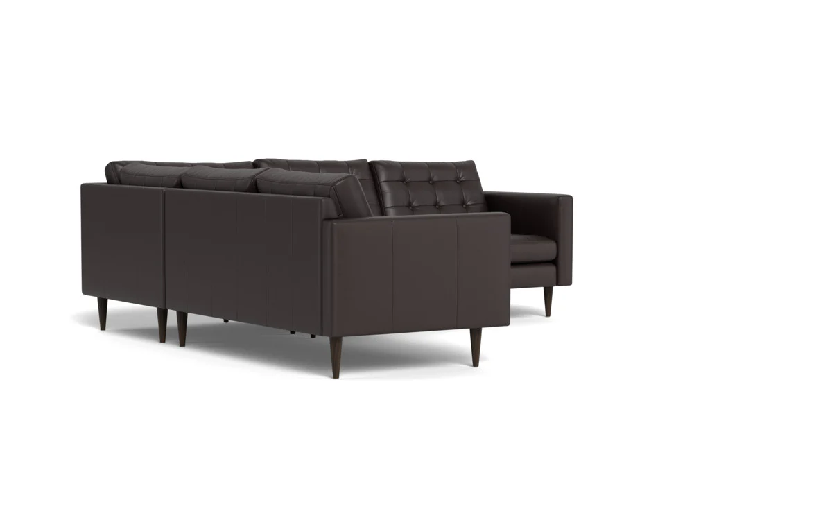 Wallace 102" Leather Corner Sectional - Image 42