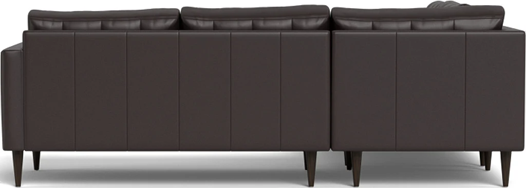 Wallace 102" Leather Corner Sectional - Image 43