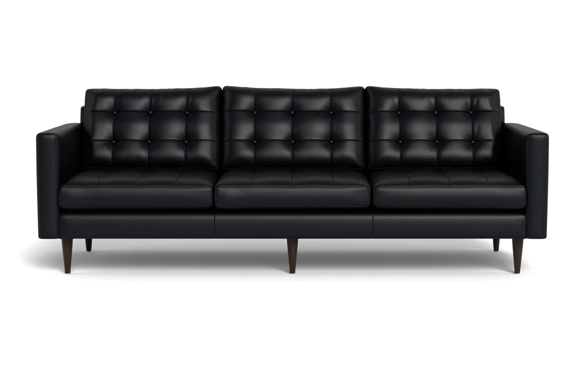 Wallace 98" Leather Estate Sofa - Image 20