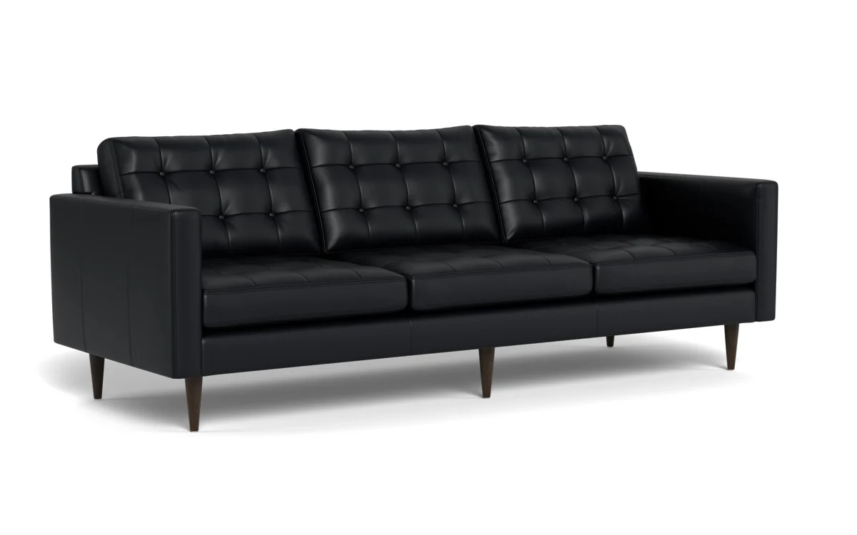 Wallace 98" Leather Estate Sofa - Image 21