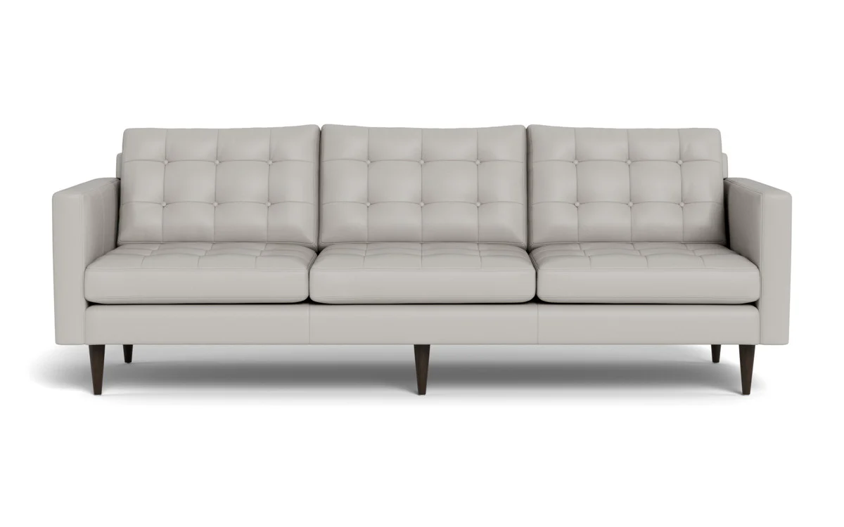 Wallace 98" Leather Estate Sofa - Image 23