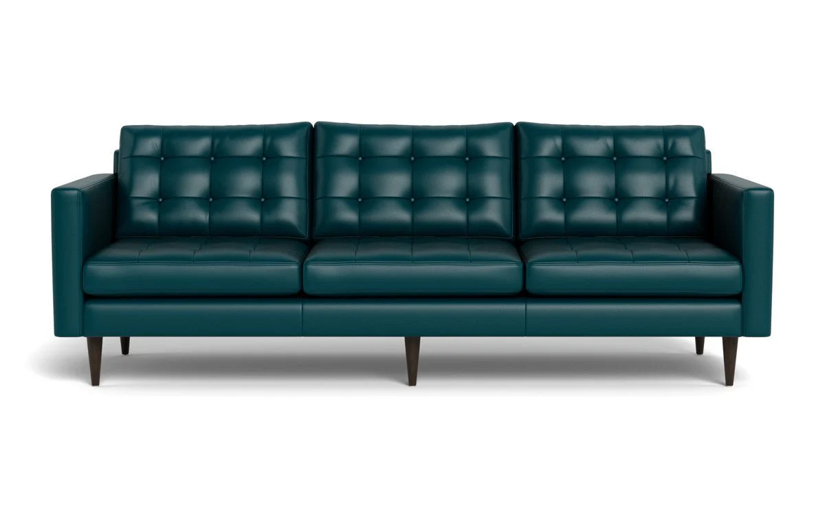 Wallace 98" Leather Estate Sofa - Image 38