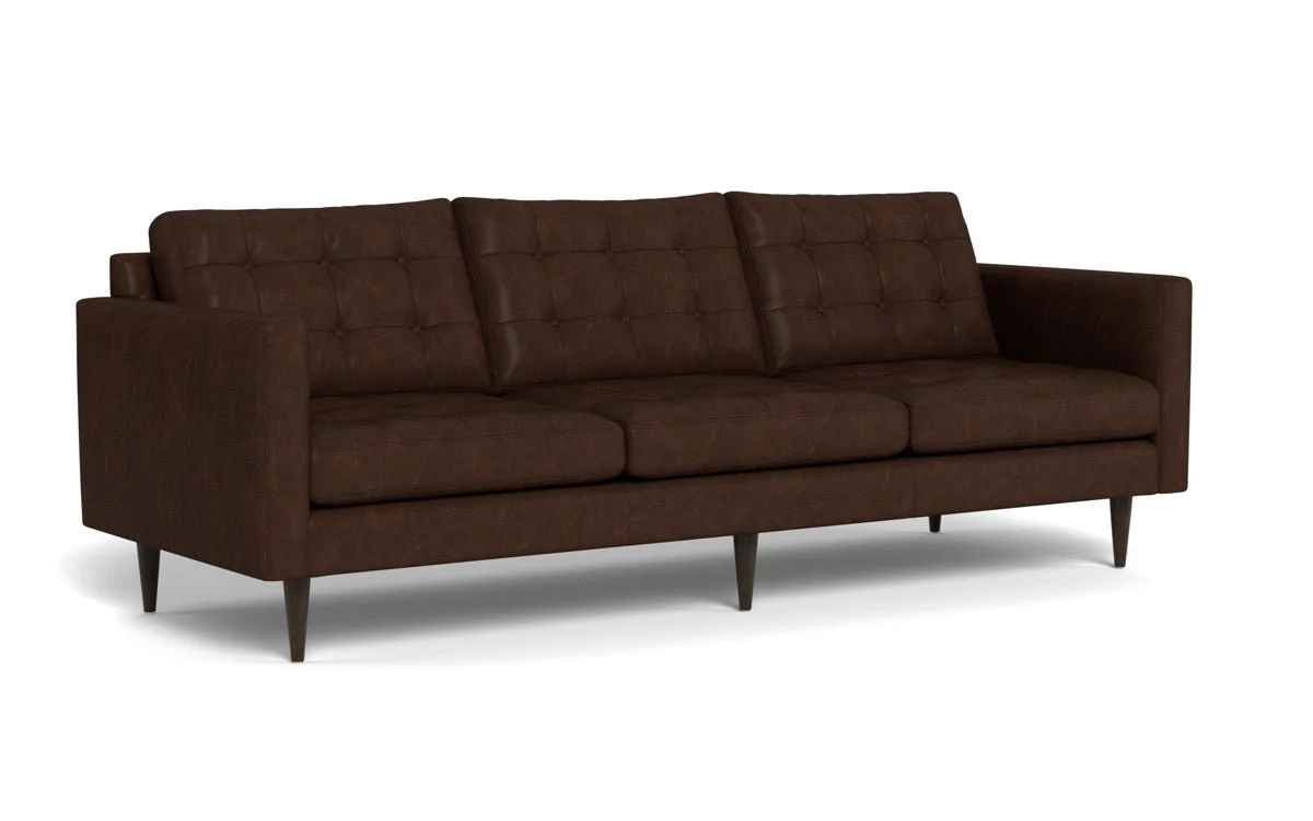 Wallace 98" Leather Estate Sofa - Image 4