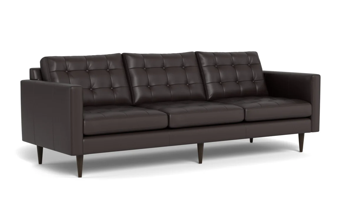 Wallace 98" Leather Estate Sofa - Image 42