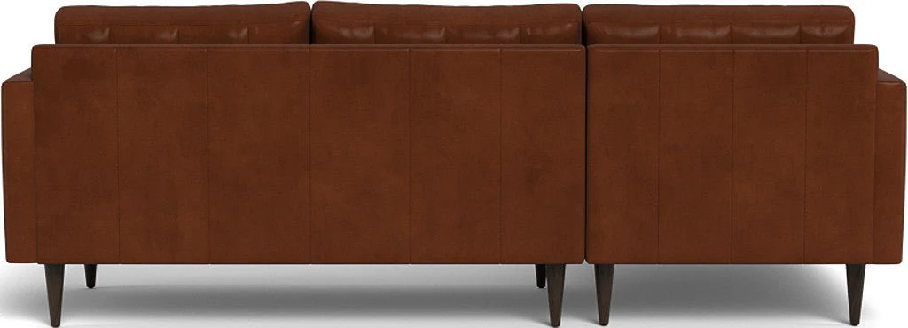 Wallace 98" Leather Left Chaise Sectional - Image 10