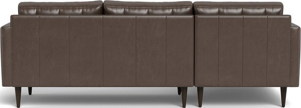 Wallace 98" Leather Left Chaise Sectional - Image 13