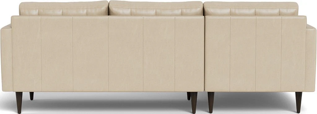 Wallace 98" Leather Left Chaise Sectional - Image 16