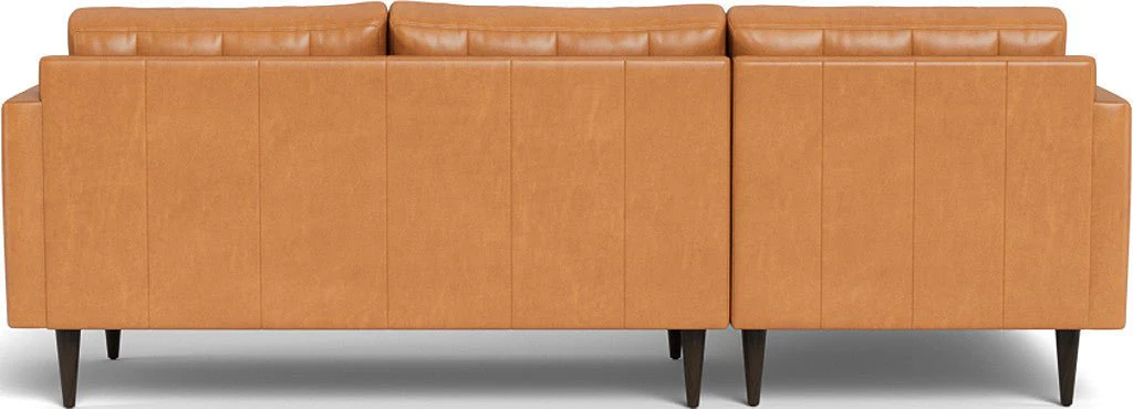 Wallace 98" Leather Left Chaise Sectional - Image 19
