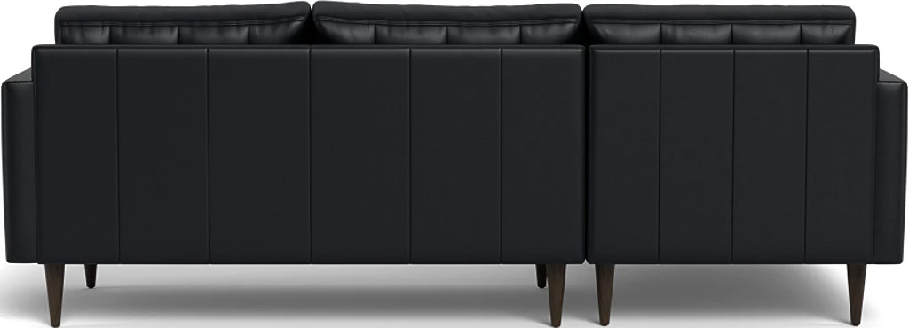 Wallace 98" Leather Left Chaise Sectional - Image 22