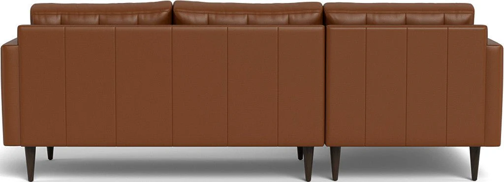 Wallace 98" Leather Left Chaise Sectional - Image 28