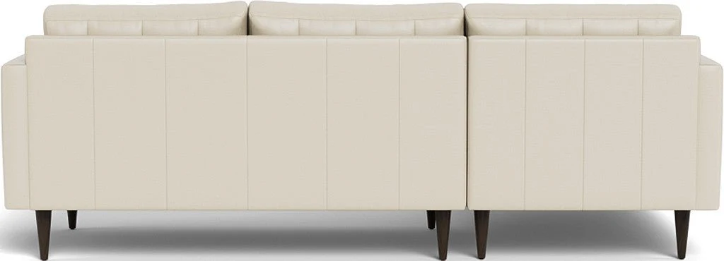 Wallace 98" Leather Left Chaise Sectional - Image 34