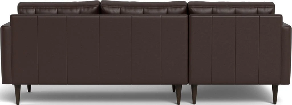 Wallace 98" Leather Left Chaise Sectional - Image 37