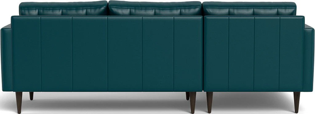 Wallace 98" Leather Left Chaise Sectional - Image 40