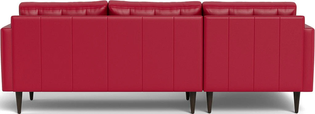 Wallace 98" Leather Left Chaise Sectional - Image 46