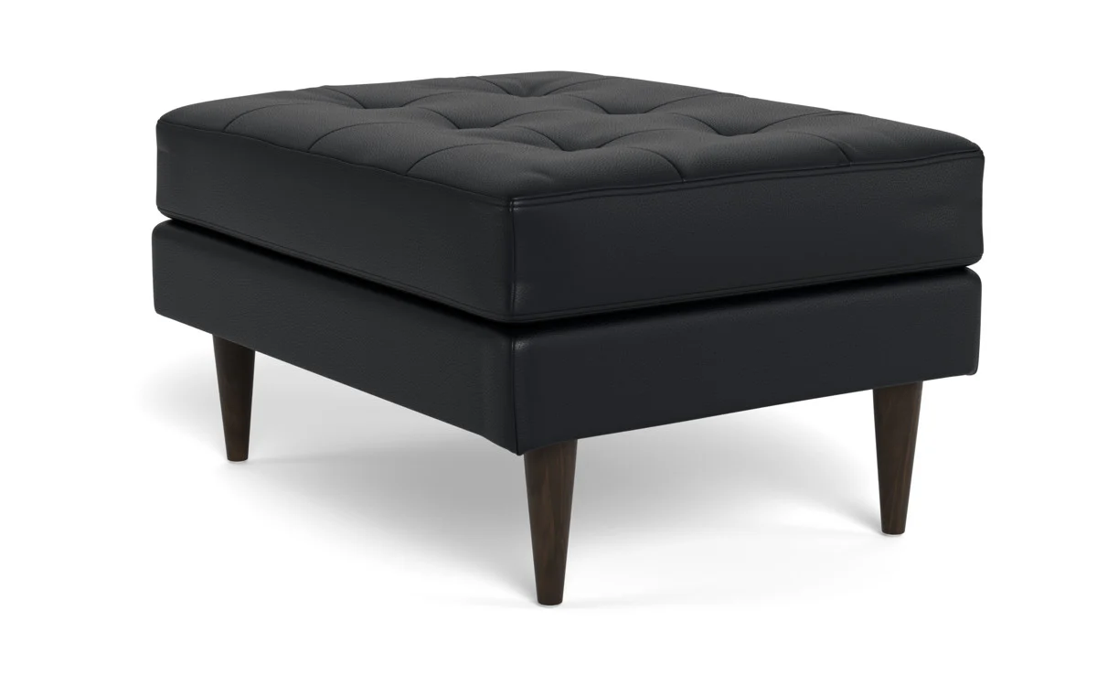 Wallace Leather Ottoman - Image 20