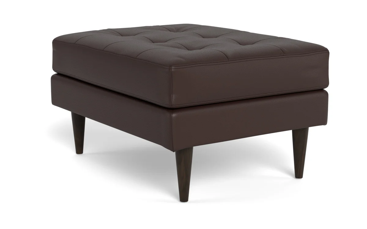 Wallace Leather Ottoman - Image 36
