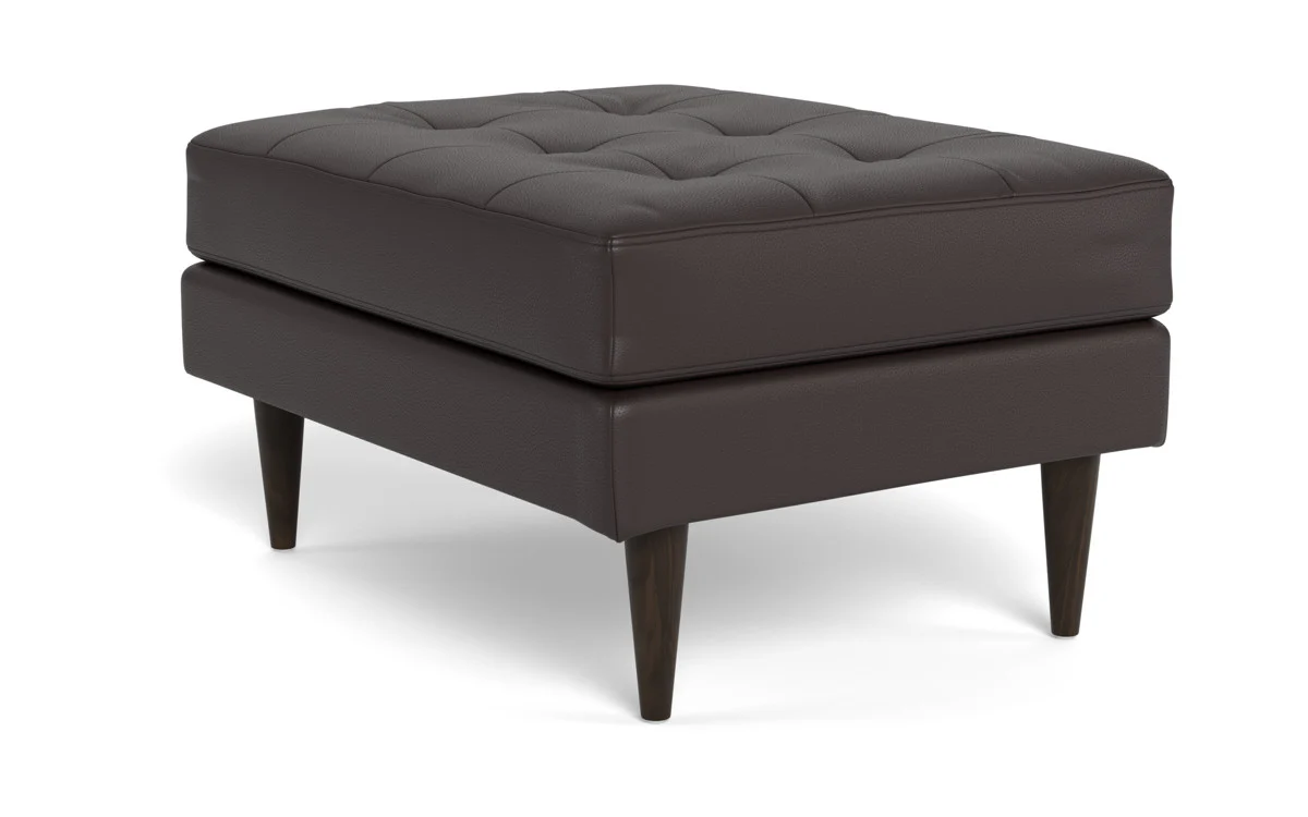 Wallace Leather Ottoman - Image 42
