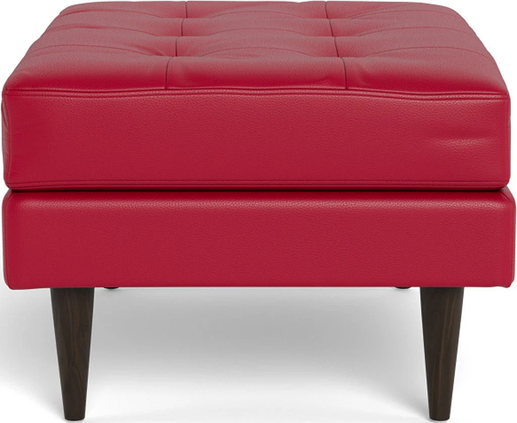 Wallace Leather Ottoman - Image 46