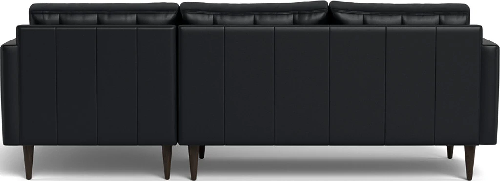 Wallace 98" Leather Right Chaise Sectional - Image 22