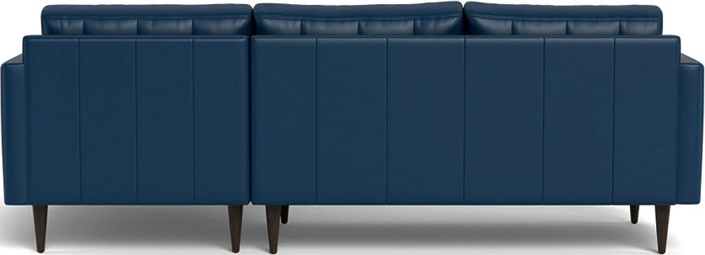 Wallace 98" Leather Right Chaise Sectional - Image 31