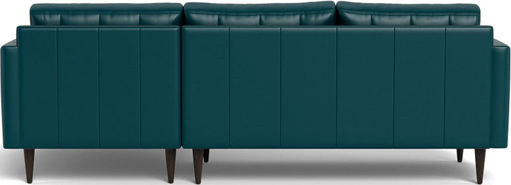 Wallace 98" Leather Right Chaise Sectional - Image 40