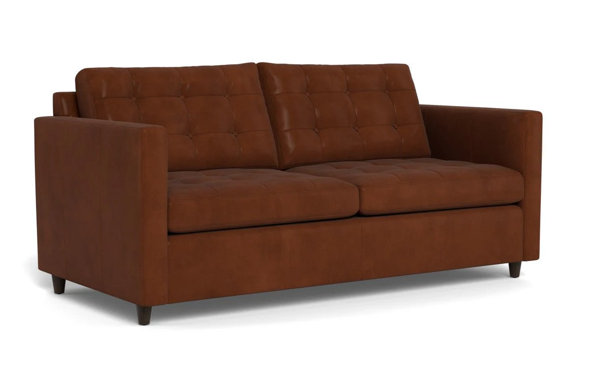 Wallace 74" Leather Queen Sleeper Sofa - Image 10