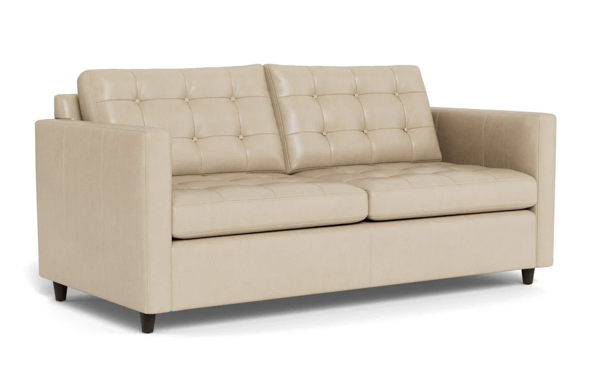 Wallace 74" Leather Queen Sleeper Sofa - Image 16