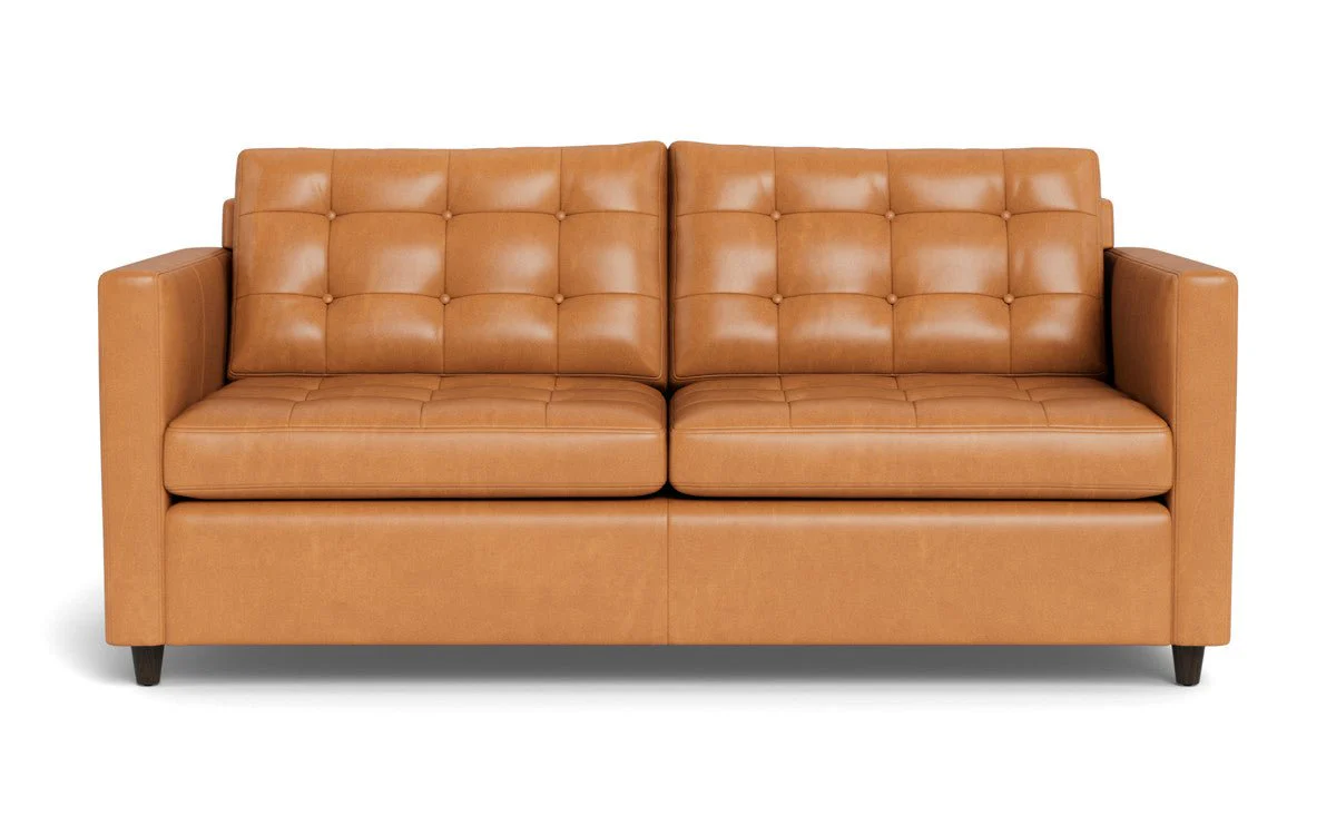 Wallace 74" Leather Queen Sleeper Sofa - Image 18
