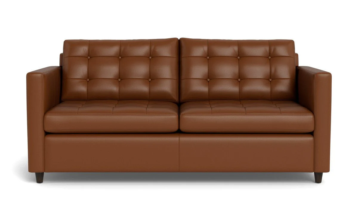 Wallace 74" Leather Queen Sleeper Sofa - Image 27