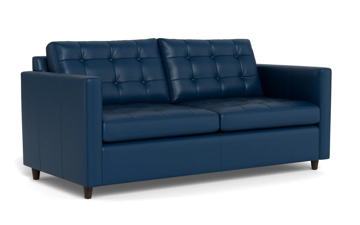 Wallace 74" Leather Queen Sleeper Sofa - Image 31
