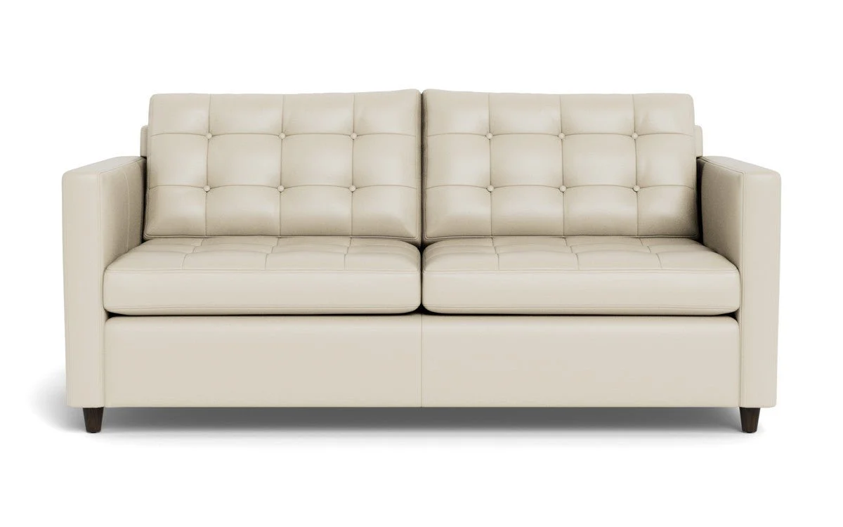 Wallace 74" Leather Queen Sleeper Sofa - Image 33