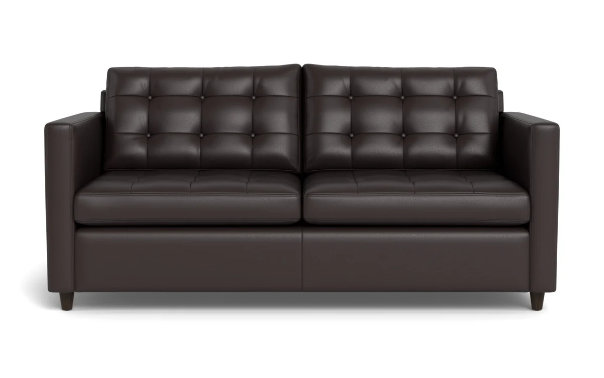 Wallace 74" Leather Queen Sleeper Sofa - Image 42