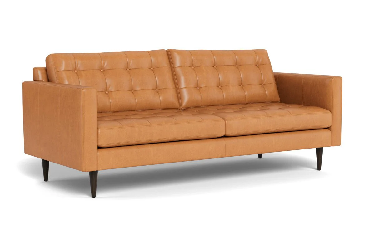 Wallace 85" Leather Sofa - Image 18
