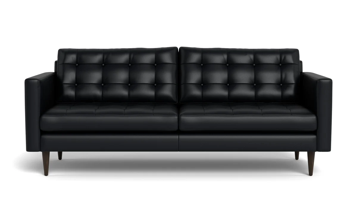 Wallace 85" Leather Sofa - Image 20
