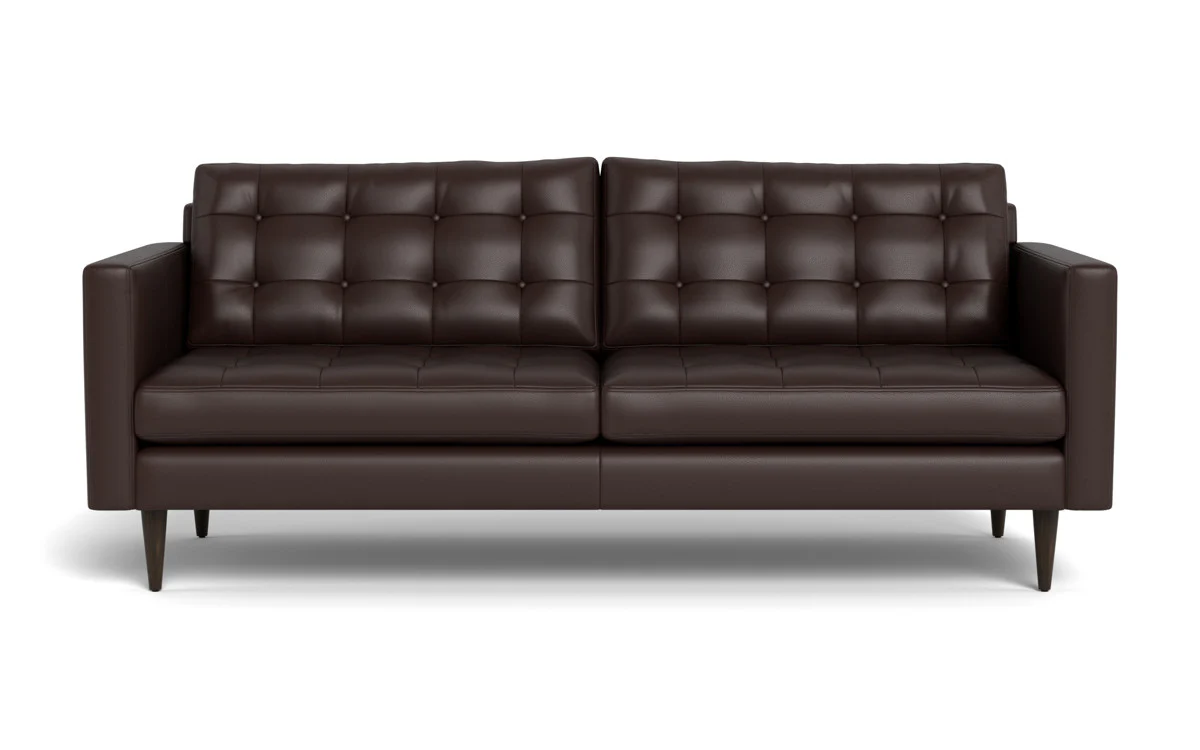 Wallace 85" Leather Sofa - Image 35