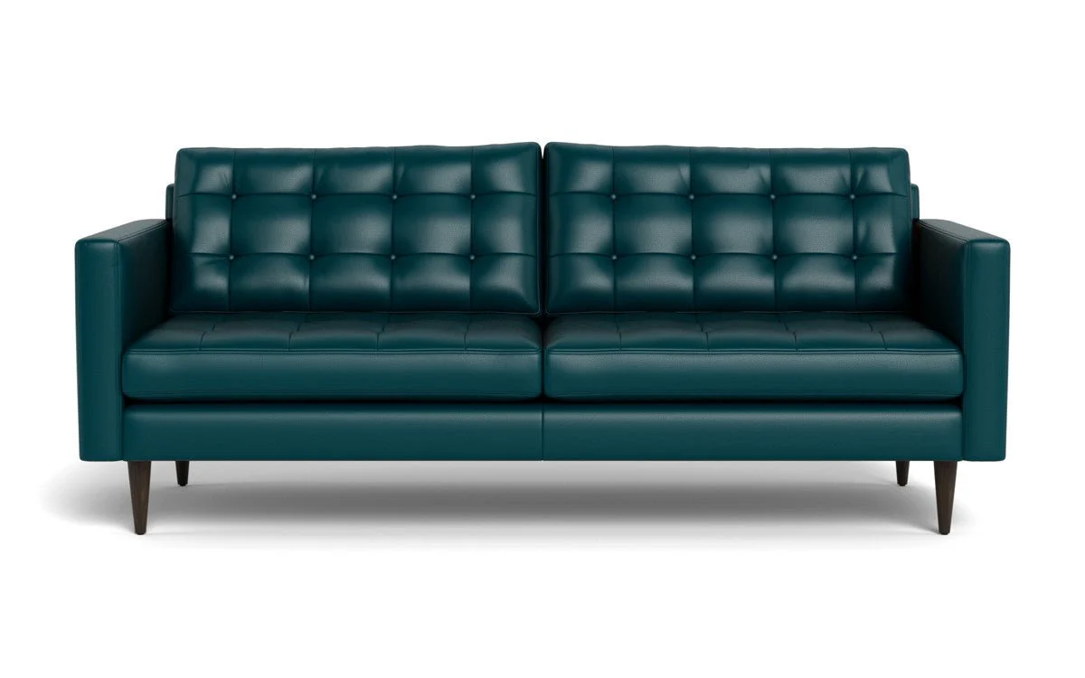 Wallace 85" Leather Sofa - Image 38
