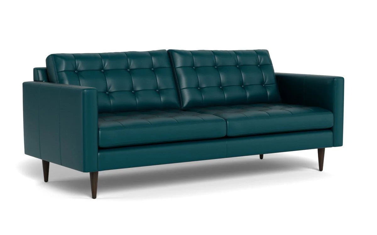 Wallace 85" Leather Sofa - Image 39
