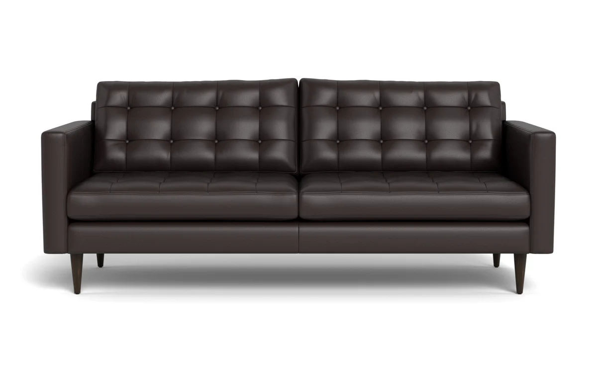 Wallace 85" Leather Sofa - Image 41