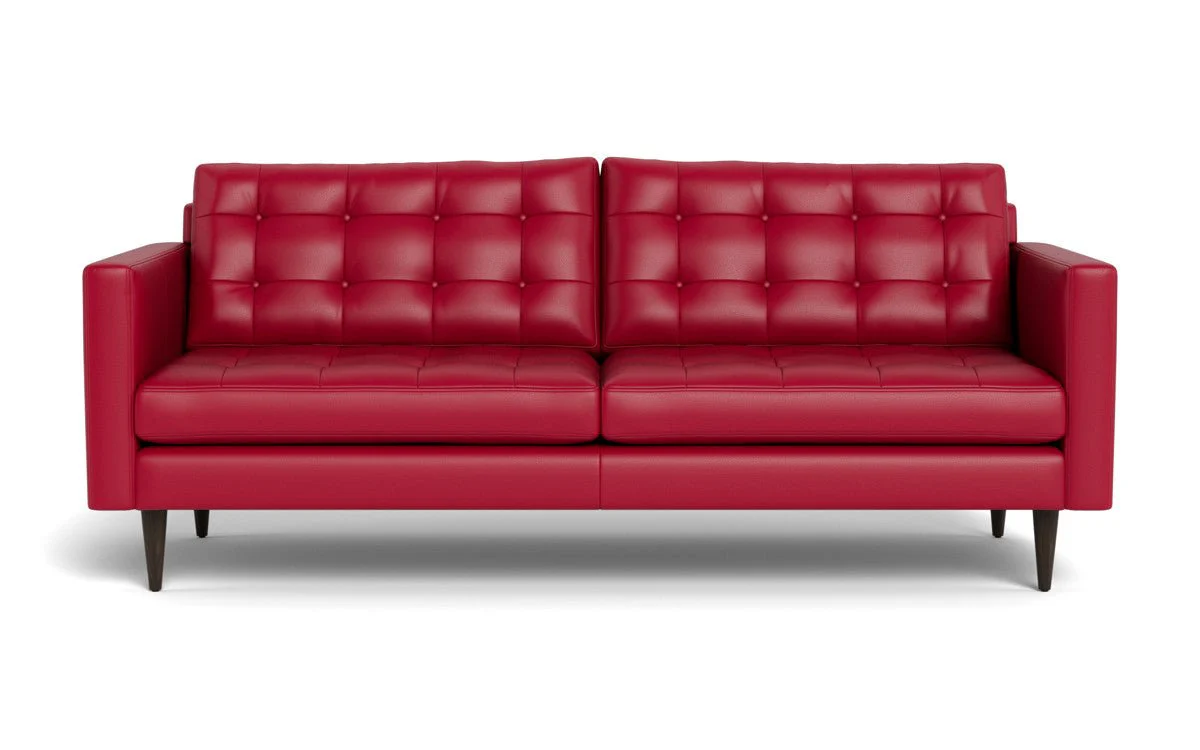 Wallace 85" Leather Sofa - Image 44